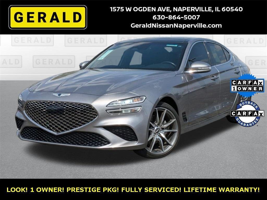 used 2022 Genesis G70 car, priced at $25,977