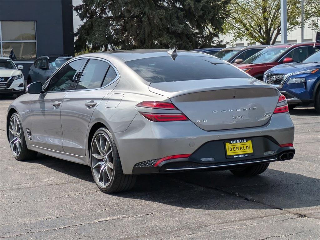 used 2022 Genesis G70 car, priced at $25,577