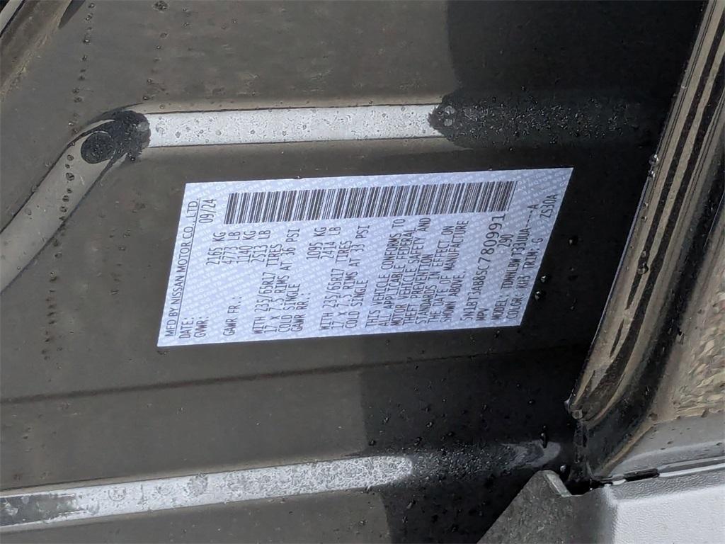 new 2025 Nissan Rogue car, priced at $31,067