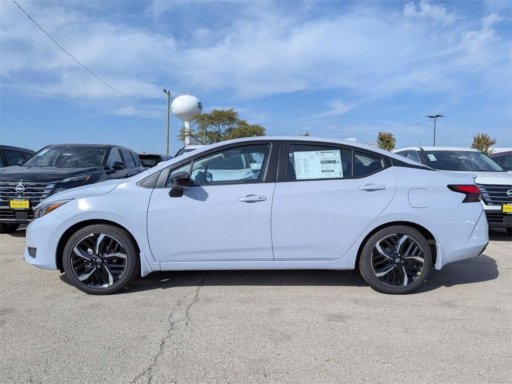 new 2025 Nissan Versa car, priced at $23,500