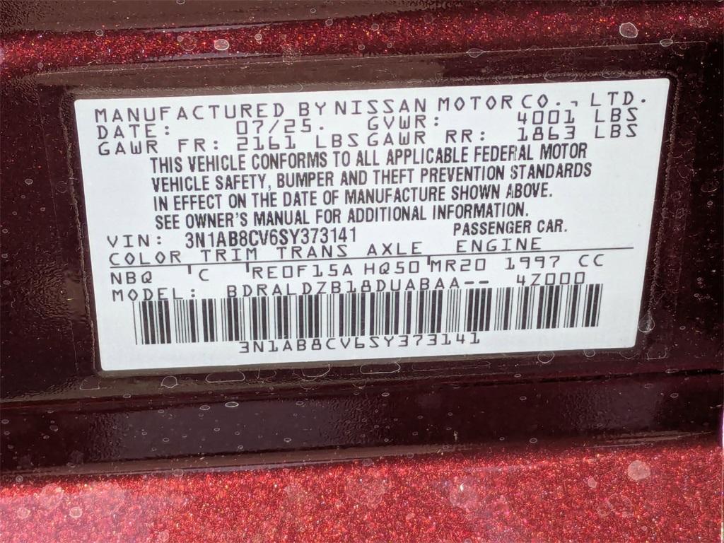 new 2025 Nissan Sentra car, priced at $24,260