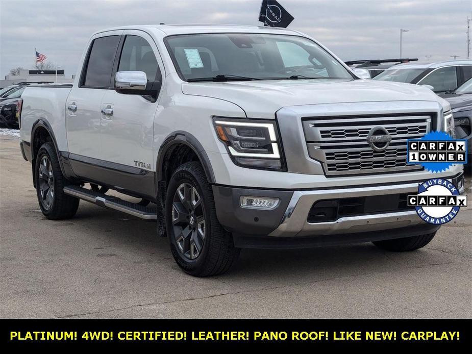 used 2022 Nissan Titan car, priced at $36,977