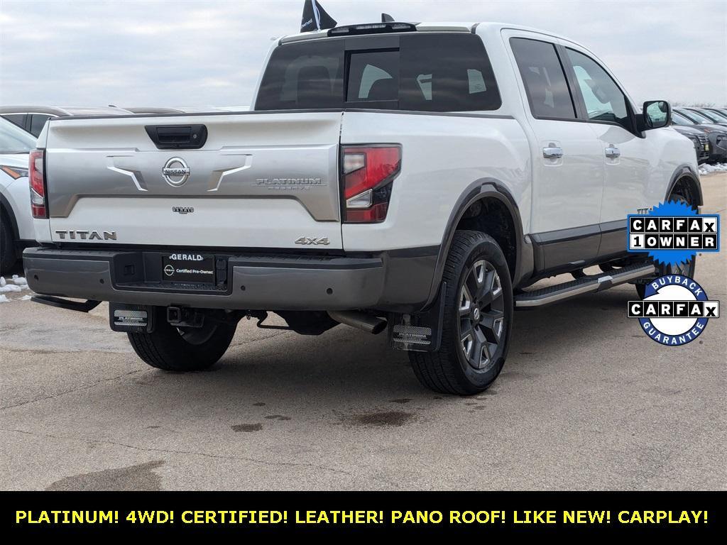 used 2022 Nissan Titan car, priced at $36,977