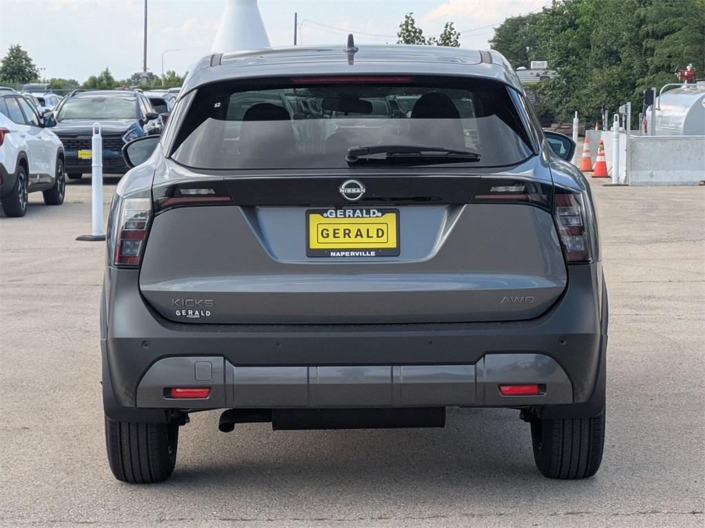 new 2025 Nissan Kicks car, priced at $24,715
