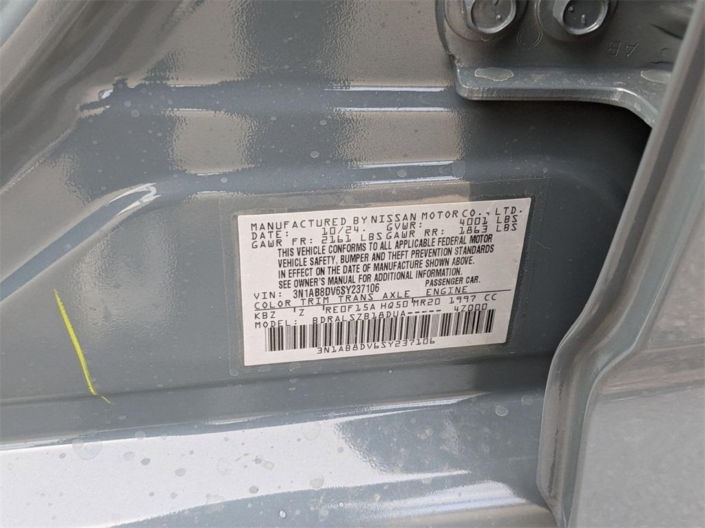 new 2025 Nissan Sentra car, priced at $27,742