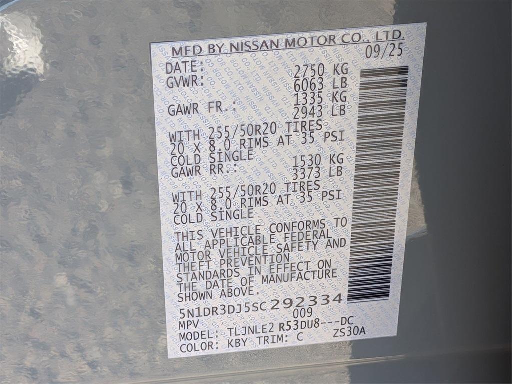 new 2025 Nissan Pathfinder car, priced at $49,110