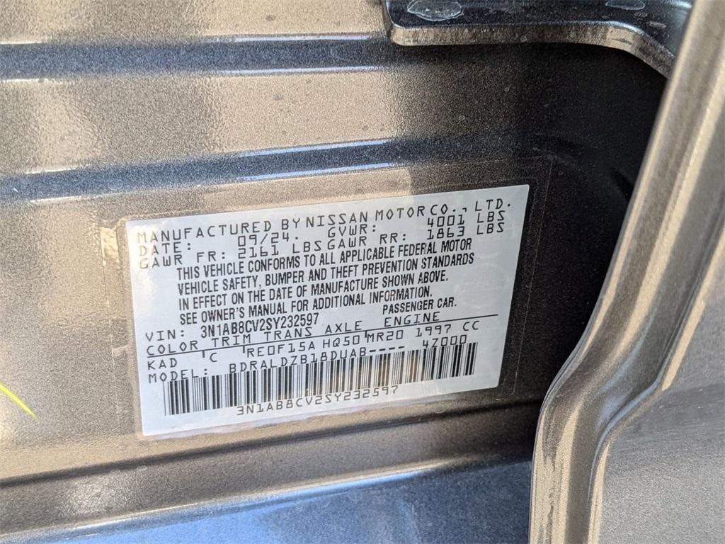 new 2025 Nissan Sentra car, priced at $25,818