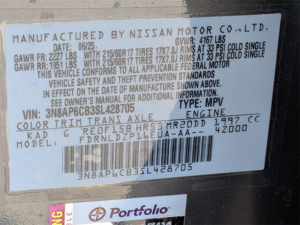 new 2025 Nissan Kicks car, priced at $24,455