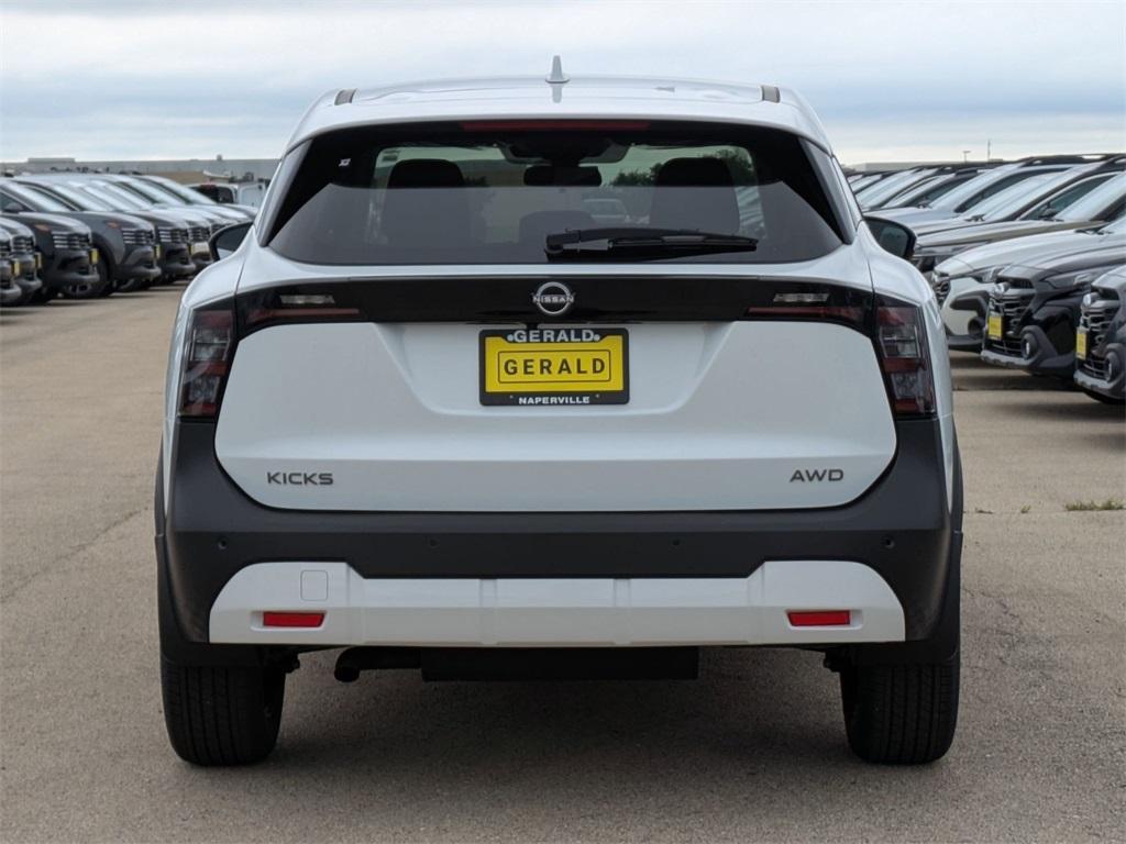 new 2025 Nissan Kicks car, priced at $24,535