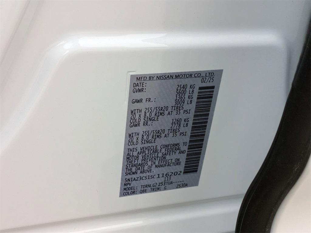 new 2025 Nissan Murano car, priced at $46,821