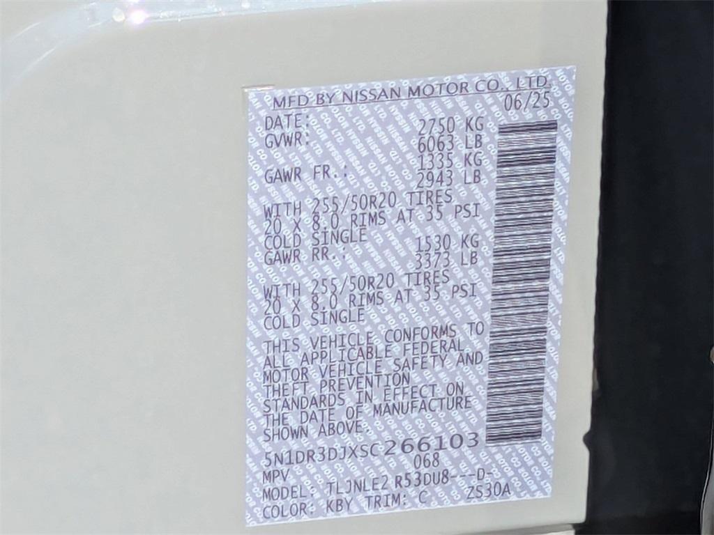 new 2025 Nissan Pathfinder car, priced at $49,795