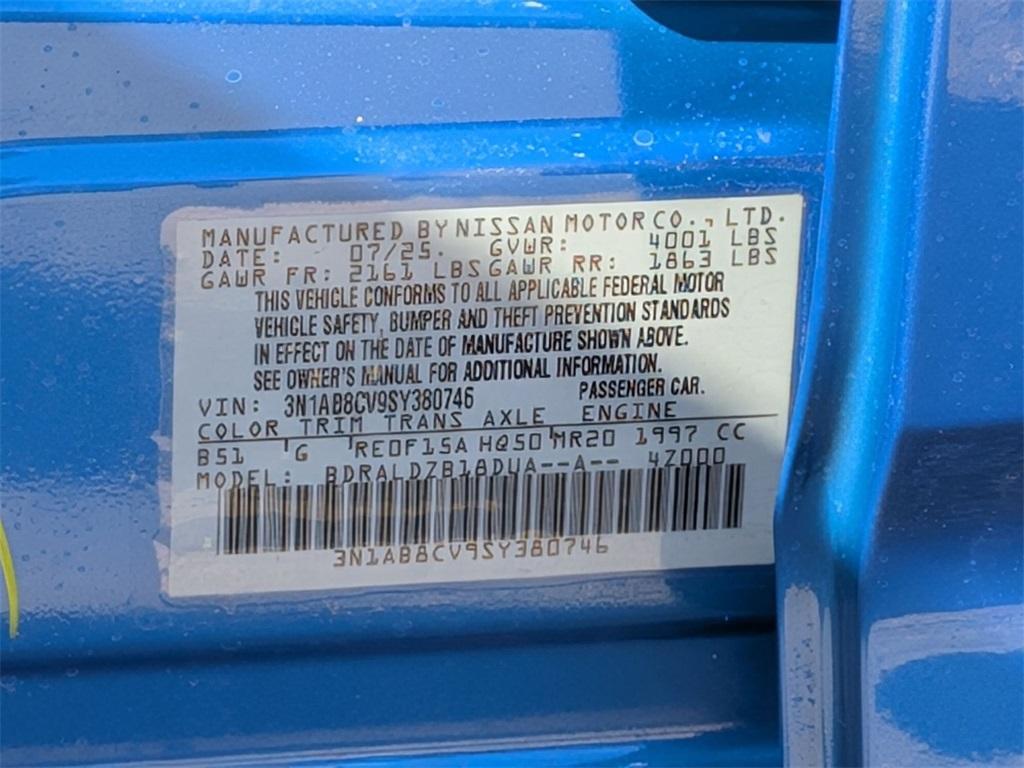 new 2025 Nissan Sentra car, priced at $21,606