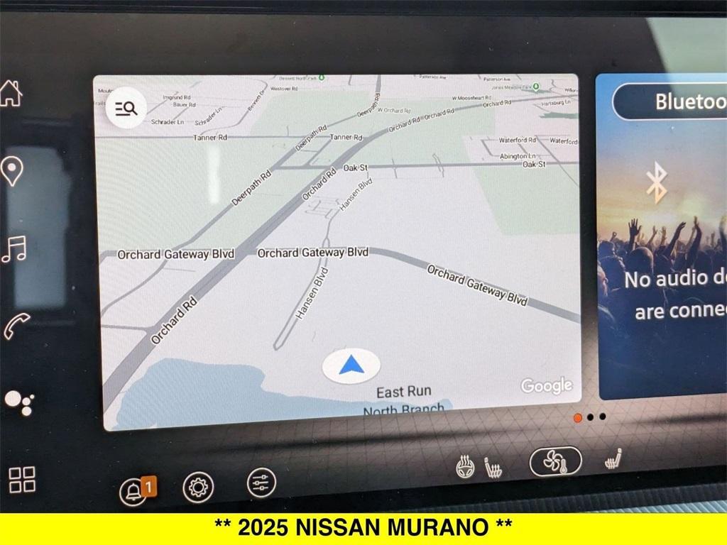 new 2025 Nissan Murano car, priced at $45,121