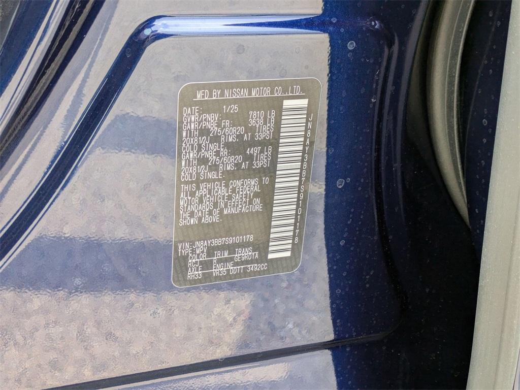 new 2025 Nissan Armada car, priced at $70,990