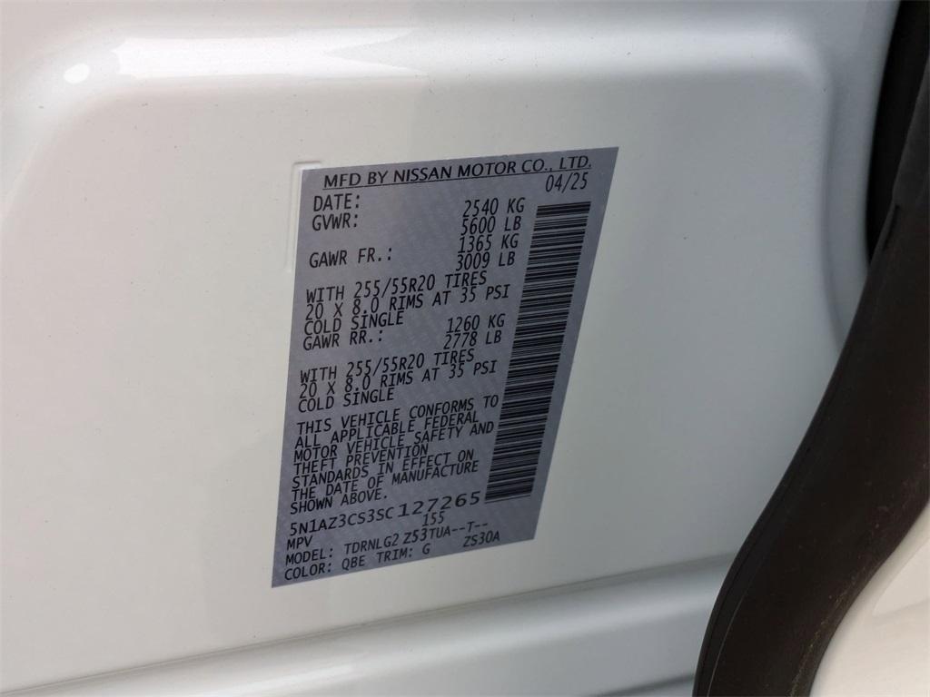 new 2025 Nissan Murano car, priced at $46,450