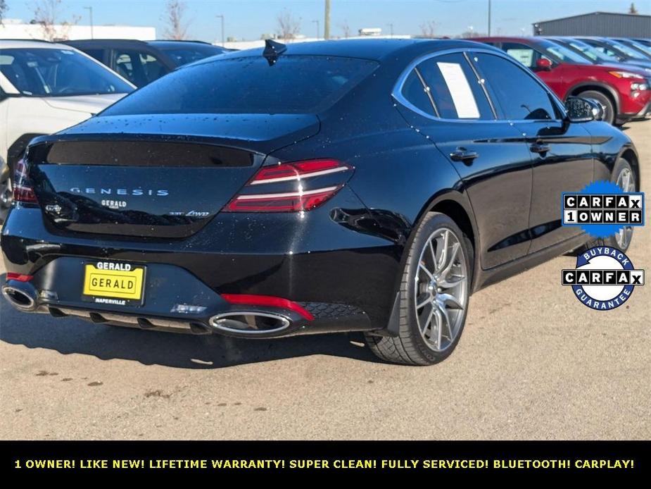 used 2022 Genesis G70 car, priced at $35,664