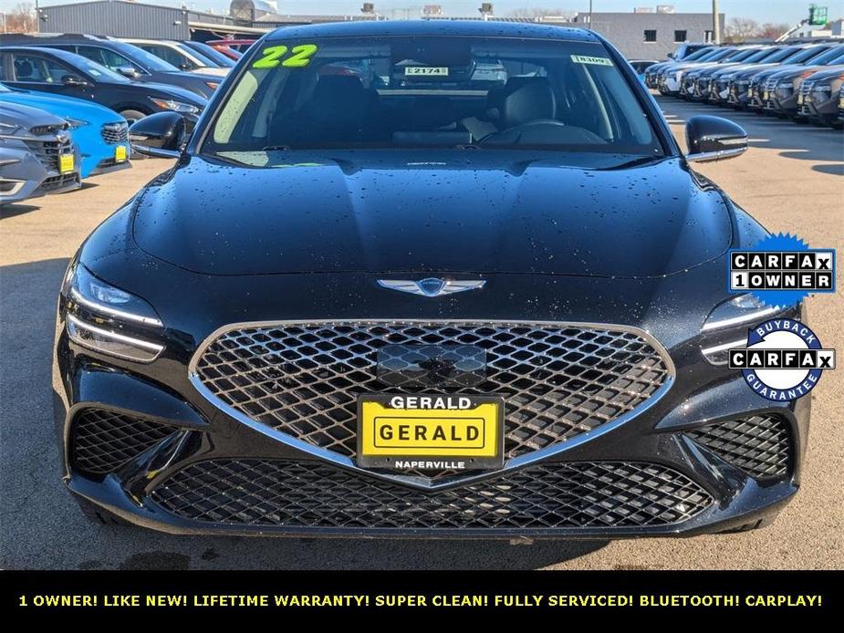 used 2022 Genesis G70 car, priced at $35,664