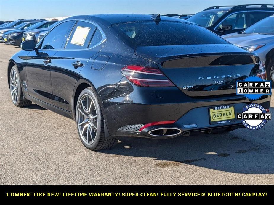 used 2022 Genesis G70 car, priced at $35,664