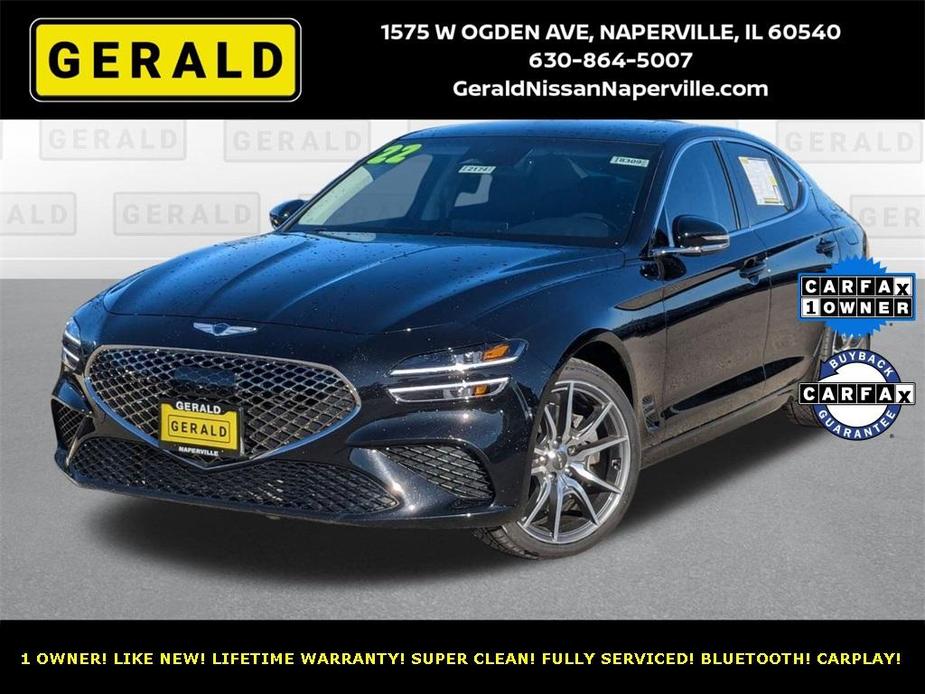 used 2022 Genesis G70 car, priced at $35,664