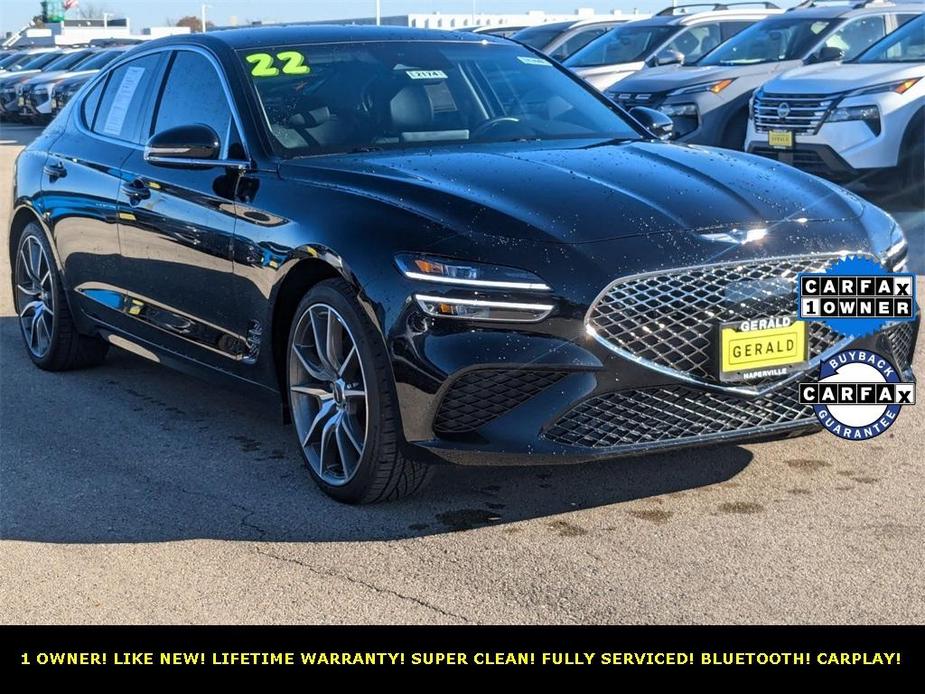 used 2022 Genesis G70 car, priced at $35,664