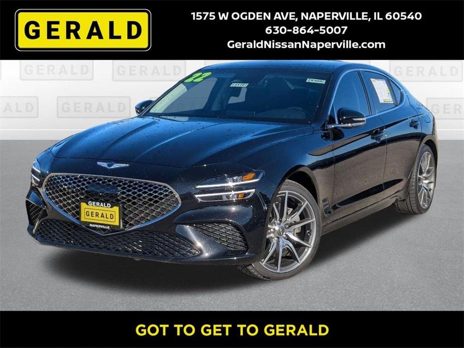 used 2022 Genesis G70 car, priced at $35,664