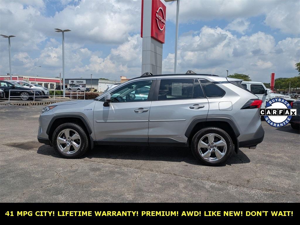 used 2021 Toyota RAV4 Hybrid car, priced at $30,477
