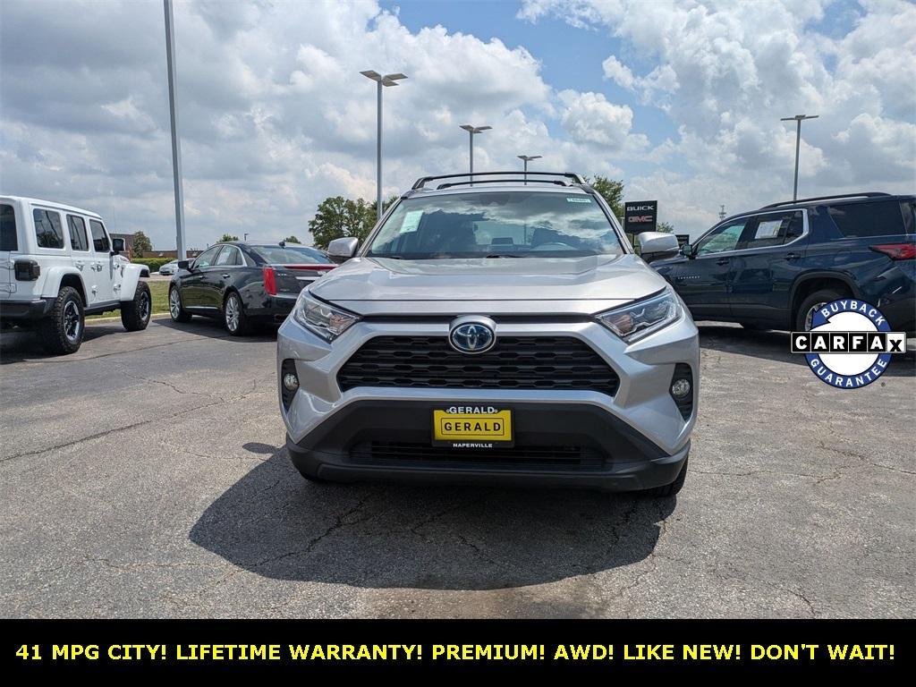 used 2021 Toyota RAV4 Hybrid car, priced at $30,477