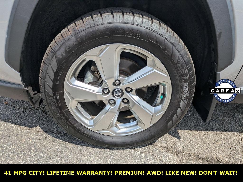 used 2021 Toyota RAV4 Hybrid car, priced at $30,477