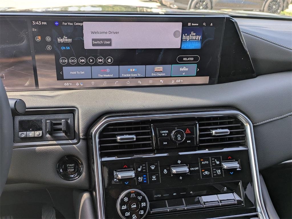 new 2025 Nissan Armada car, priced at $82,850