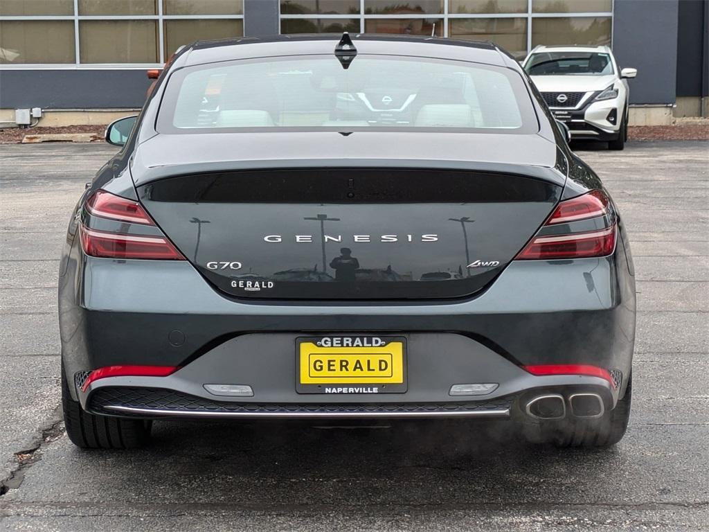 used 2023 Genesis G70 car, priced at $27,977