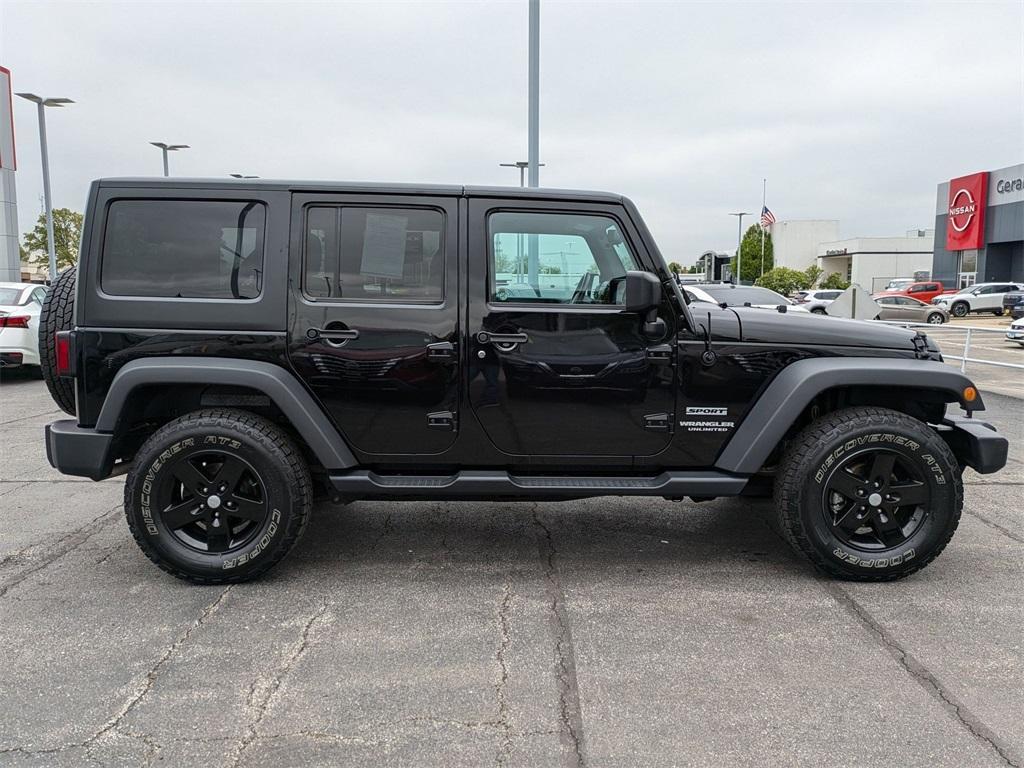 used 2016 Jeep Wrangler Unlimited car, priced at $21,247