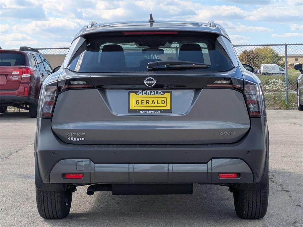 new 2025 Nissan Kicks car, priced at $27,180