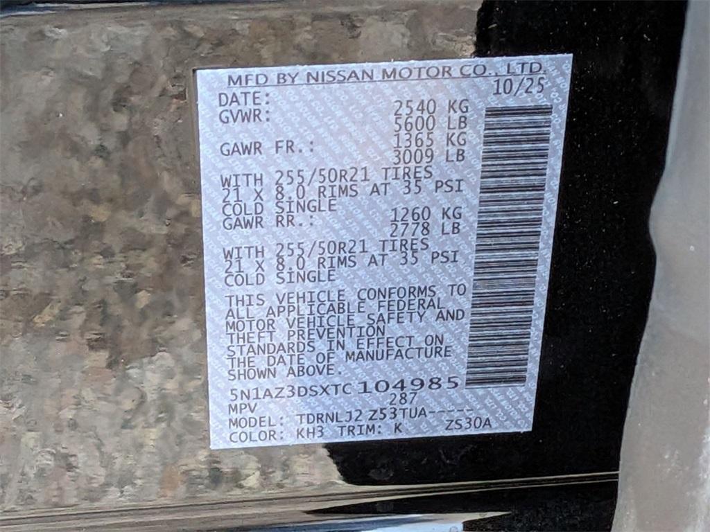 new 2026 Nissan Murano car, priced at $50,985