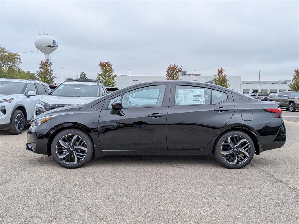 new 2025 Nissan Versa car, priced at $22,300