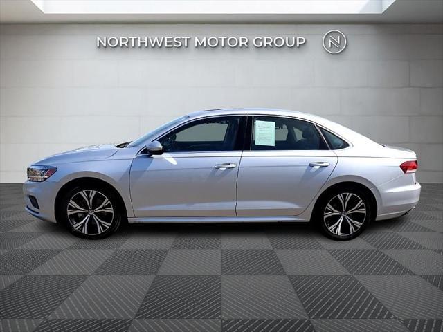 used 2021 Volkswagen Passat car, priced at $18,799