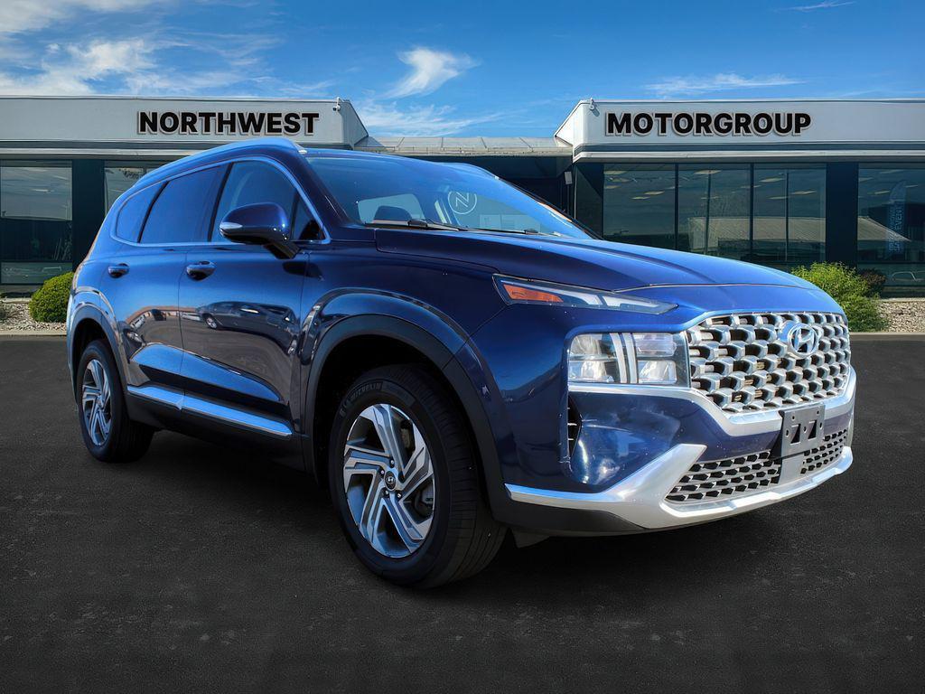 used 2022 Hyundai Santa Fe car, priced at $16,599