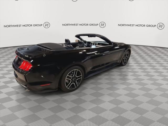 used 2021 Ford Mustang car, priced at $21,697