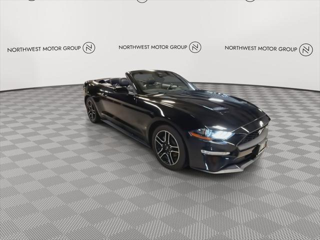 used 2021 Ford Mustang car, priced at $21,697