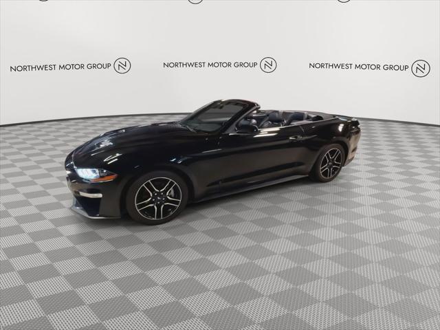 used 2021 Ford Mustang car, priced at $21,697