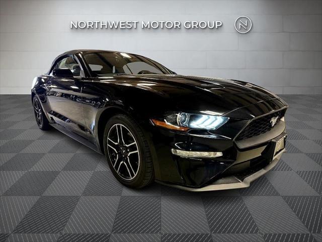 used 2021 Ford Mustang car, priced at $21,697