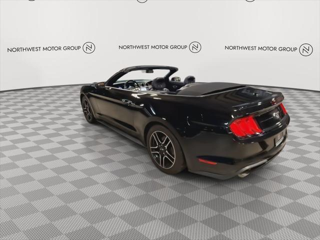 used 2021 Ford Mustang car, priced at $21,697