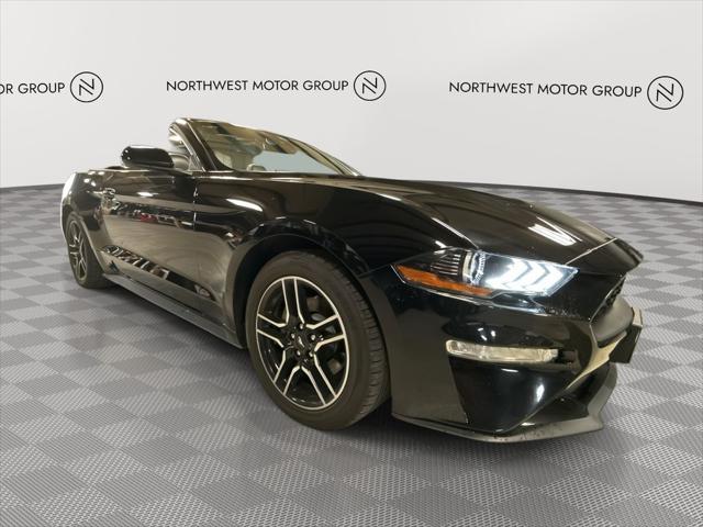 used 2021 Ford Mustang car, priced at $19,999