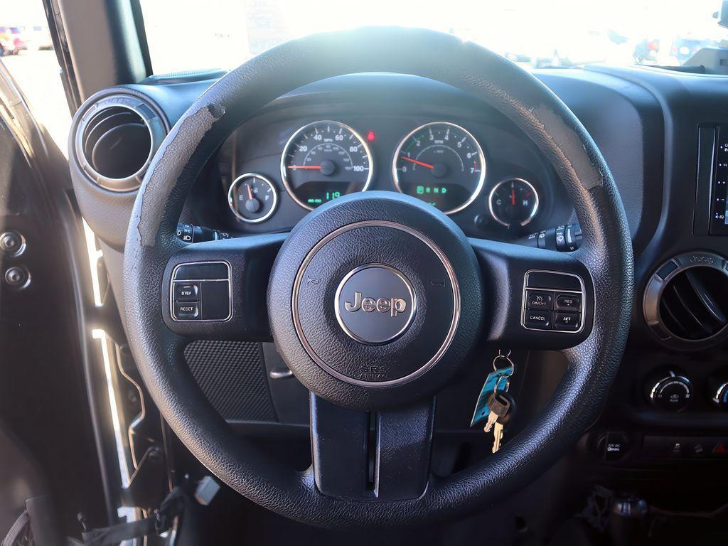 used 2015 Jeep Wrangler Unlimited car, priced at $14,999