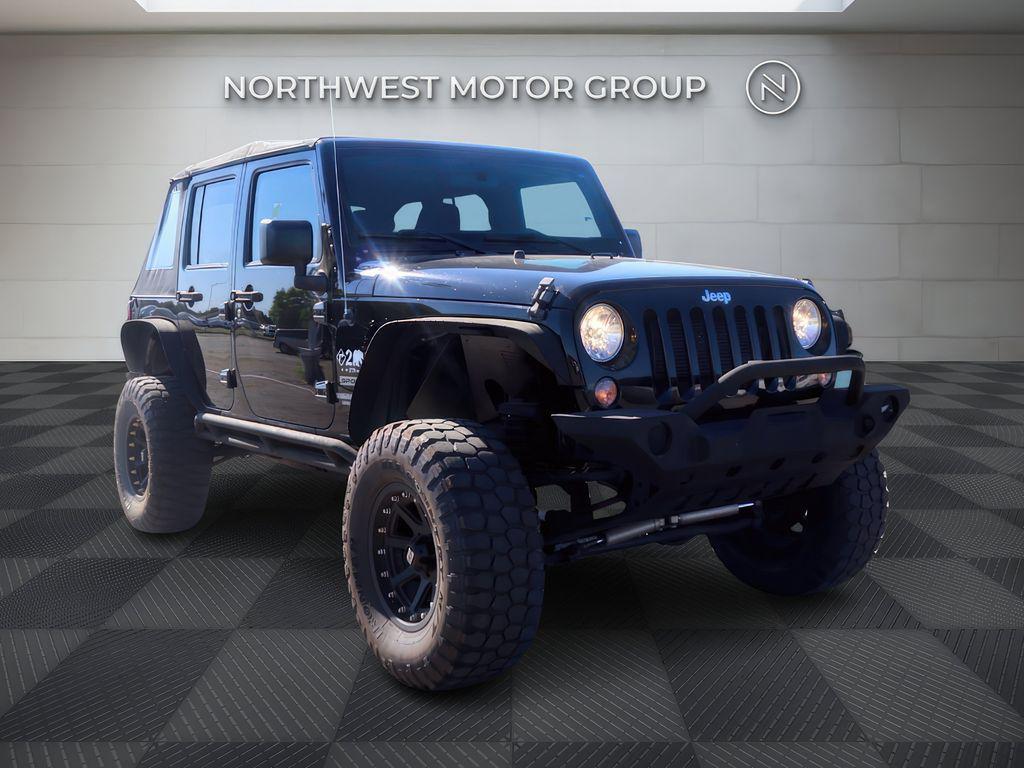 used 2015 Jeep Wrangler Unlimited car, priced at $14,999