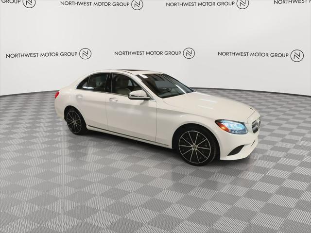 used 2021 Mercedes-Benz C-Class car, priced at $25,988