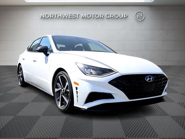 used 2021 Hyundai Sonata car, priced at $19,799