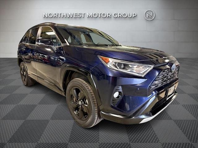 used 2019 Toyota RAV4 Hybrid car, priced at $29,498