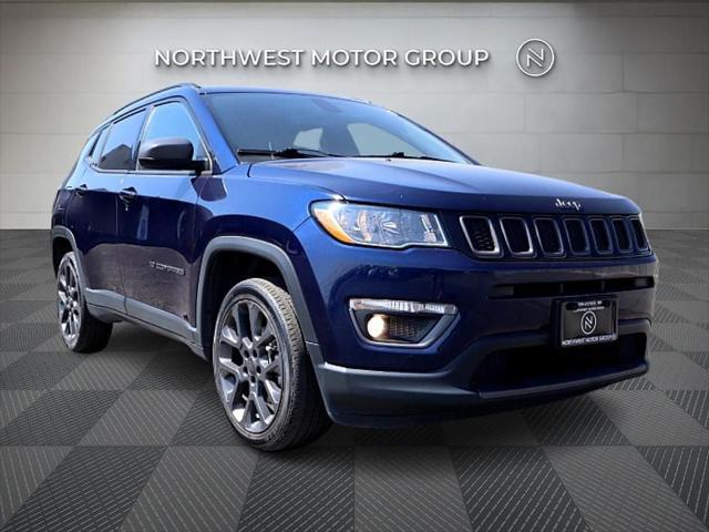 used 2021 Jeep Compass car, priced at $19,897