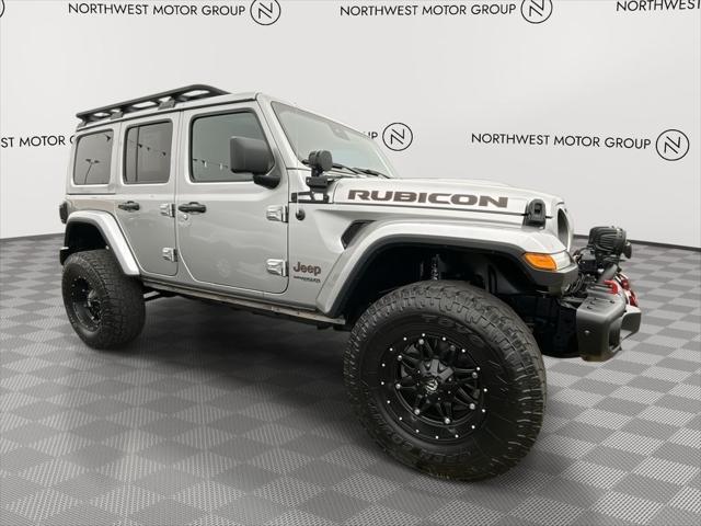 used 2020 Jeep Wrangler Unlimited car, priced at $41,798