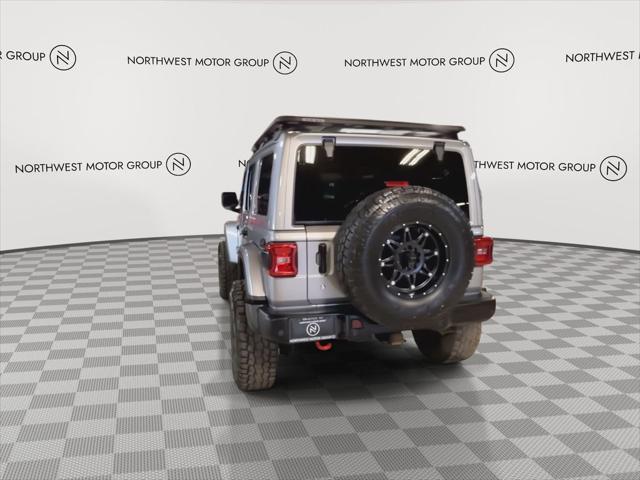 used 2020 Jeep Wrangler Unlimited car, priced at $41,597